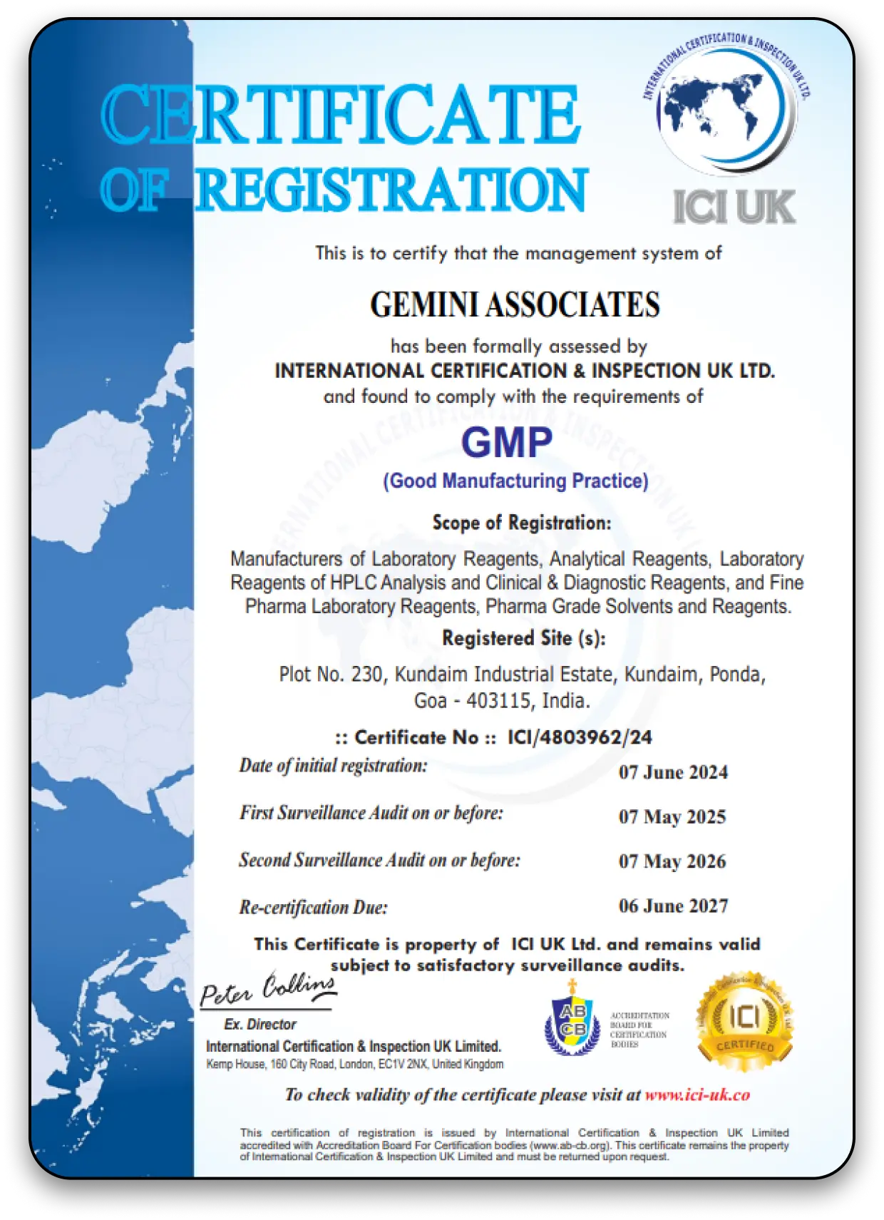 Industry Compliance